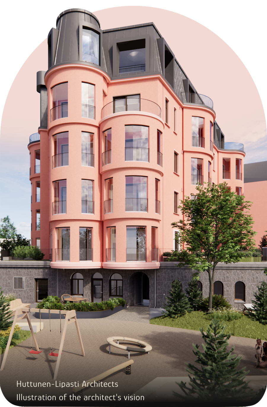 Flora illustration Photo: Huttunen-Lipasti Architects Ltd.