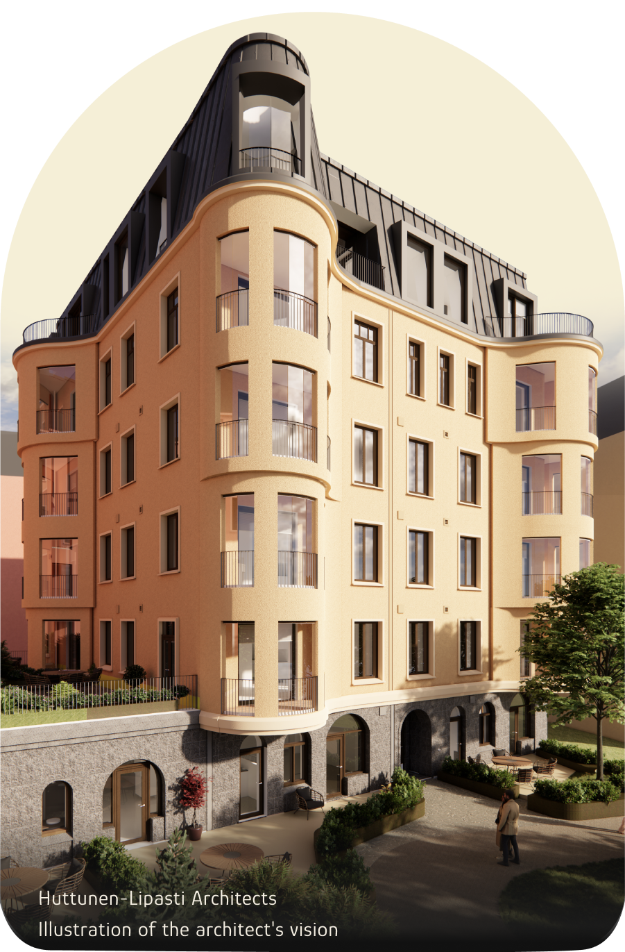 Fauna illustration Photo: Huttunen-Lipasti Architects Ltd.