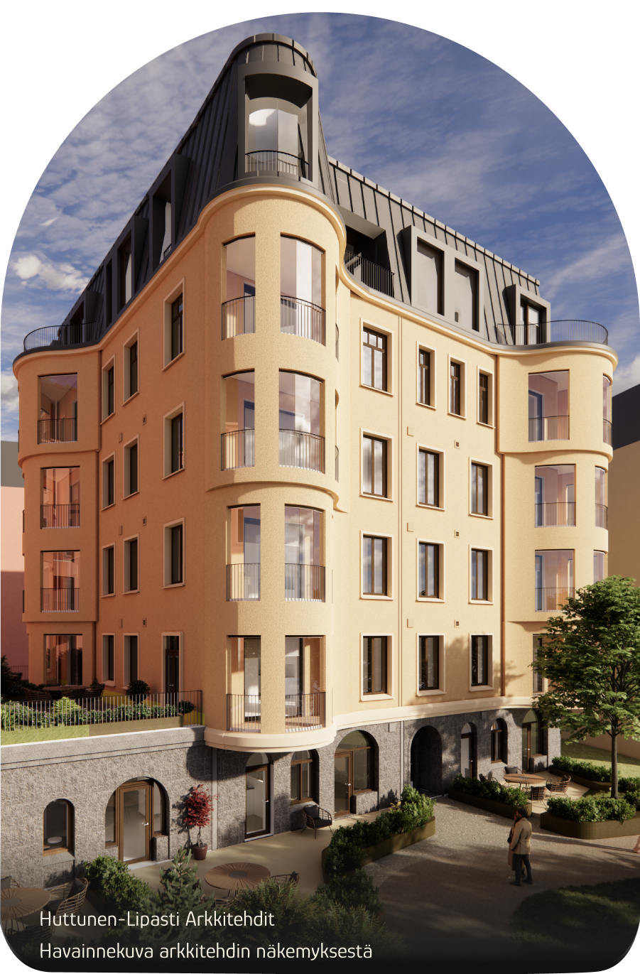 Fauna havinnekuva Kuva: Huttunen-Lipasti Arkkitehdit Oy